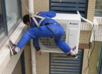 空调外机安装及调试